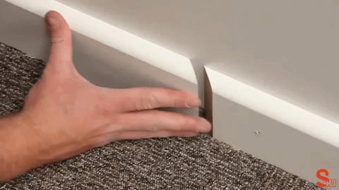 Fitting board into position